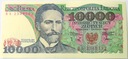 1988 10000 zł złotych Wyspiański, seria BS (nr 2)