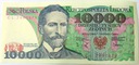 1988 10000 zł złotych Wyspiański, seria CL (nr 3)