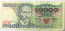 1988 10000 zł złotych Wyspiański, seria DF