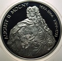 10 zł złotych 2005 August II Mocny PÓŁPOSTAĆ SREBRO