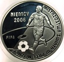 10 zł złotych 2006 Niemcy Mistrzostwa Świata FIFA HOLOGRAM SREBRO