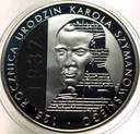 10 zł złotych 2007 Karol Szymanowski SREBRO