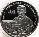 10 zł złotych 2009 BANKOWOŚĆ 180 lat bankowości centralnej SREBRO (nr 2)