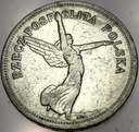 5 zł złotych 1928 Nike BEZ ZNAKU SREBRO