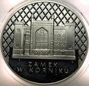 20 zł złotych 1998 Zamek w Kórniku SREBRO