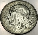 5 zł złotych 1932 Głowa Kobiety Polonia Babka SREBRO