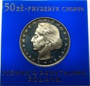 50 zł złotych 1972 Fryderyk Chopin Szopen SREBRO
