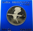 100 zł złotych 1974 Maria Skłodowska-Curie SREBRO