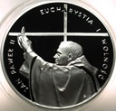 10 zł złotych 1997 Jan Paweł II Eucharystia SREBRO