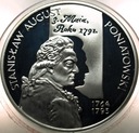 10 zł złotych 2005 Stanisław August Poniatowski POPIERSIE SREBRO