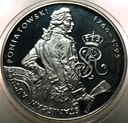 10 zł złotych 2005 Stanisław August Poniatowski PÓŁPOSTAĆ SREBRO