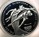 10 zł złotych 2010 Vancouver Igrzyska Olimpiada Reprezentacja SREBRO (nr 2)