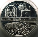 10 zł złotych 1997 1000-lecie śmierci Św. Wojciecha Święty Wojciech SREBRO