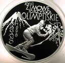 10 zł złotych 1998 Zimowe Igrzyska Nagano Japonia SREBRO (nr 1)