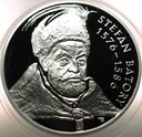 10 zł złotych 1997 Stefan Batory POPIERSIE SREBRO