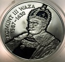 10 zł złotych 1998 Zygmunt III Waza POPIERSIE SREBRO