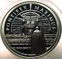10 zł złotych 2002 Jan Paweł II Pontifex Maximus SREBRO