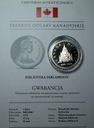 Kanada 1 dolar 1976 Biblioteka Parlamentu Srebrne Dolary Kanadyjskie SREBRO