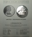 Kanada 1 dolar 1980 Arktyka Niedźwiedź Polarny Srebrne Dolary Kanadyjskie