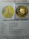 Replika $20 Double Eagle 1933 SREBRO