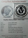 Replika 5 Centów 1913 Liberty Head SREBRO