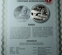 Katyń Polacy w II Wojnie Światowej SREBRO