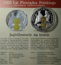 Jagiellonowie na tronie 1000 Lat Pieniądza Polskiego