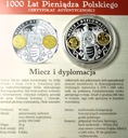 Miecz i dyplomacja 1000 Lat Pieniądza Polskiego
