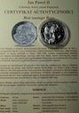 Jan Paweł II Brat Naszego Boga SREBRO