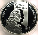10 zł złotych 2005 Stanisław August Poniatowski POPIERSIE SREBRO
