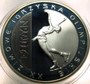 10 zł złotych 2006 Turyn Igrzyska Olimpiada Łyżwiarstwo SREBRO