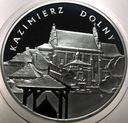 20 zł złotych 2008 Kazimierz Dolny SREBRO (nr 1)