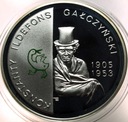 10 zł złotych 2005 Konstanty Ildefons Gałczyński SREBRO (nr 1)