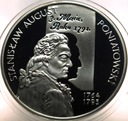 10 zł złotych 2005 Stanisław August Poniatowski POPIERSIE SREBRO (nr 1)