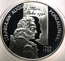 10 zł złotych 2005 Stanisław August Poniatowski POPIERSIE SREBRO (nr 2)