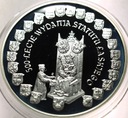 10 zł złotych 2006 Statut Łaskiego Łaski SREBRO (nr 1)