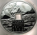 10 zł złotych 2008 Pekin Olimpiada Reprezentacja OTWÓR SREBRO
