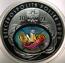 10 zł złotych 2009 NIK Najwyższa Izba Kontroli SREBRO