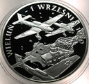 10 zł złotych 2009 Wieluń 1 września 1939 SREBRO