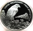 20 zł złotych 2008 Sokół Wędrowny Zwierzęta Świata SREBRO (nr 4)