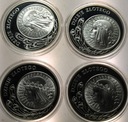 LOT 4 x 10 zł złotych 2006 1932 Głowa Kobiety Polonia Dzieje Złotego SREBRO