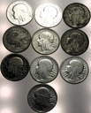 LOT ZESTAW 10 x 2 zł Głowa Kobiety SREBRO
