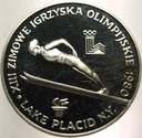 200 zł złotych 1980 Lake Placid ZNICZ SREBRO