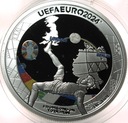 Samoa 1 dolar 2024 UEFA Euro SREBRO