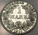 Niemcy 1 marka 1910 SREBRO