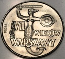 PRÓBA 10 zł 1965 VII wieków Warszawy Syrenka CuNi MN