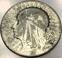 5 zł złotych 1933 Głowa Kobiety Polonia Babka SREBRO