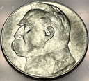 10 zł złotych 1936 Józef Piłsudski SREBRO