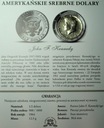 USA 1/2 dolara Half Dollar 1964 John F Kennedy Amerykańskie Dolary SREBRO