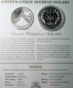 USA 1 dolar dollar 1988 Olimpiada Igrzyska Seul Amerykańskie Dolary SREBRO